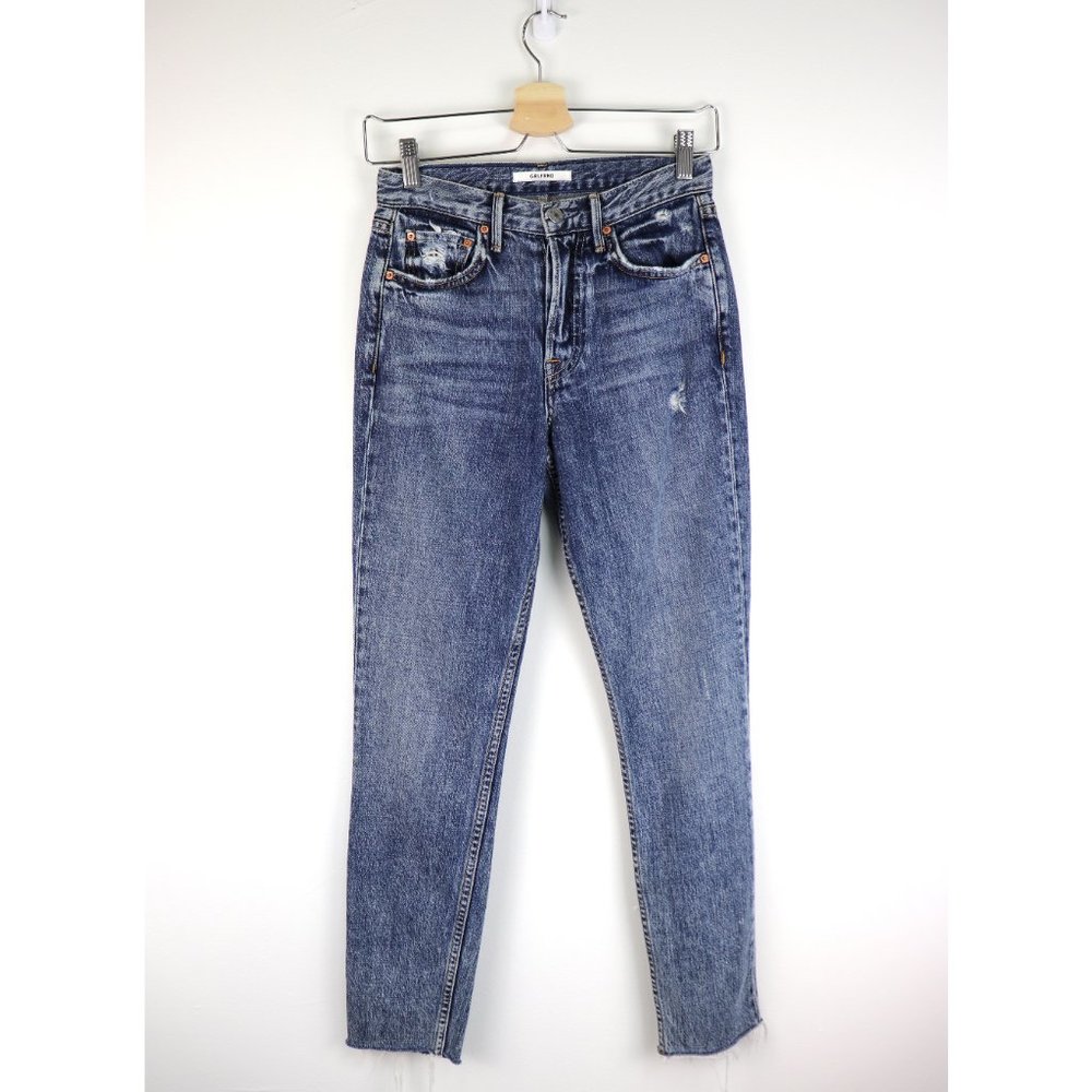 NWT GRLFRND Karolina High Rise Skinny Jeans Almost Gone Button Fly High Waist 24 - Picture 5 of 8